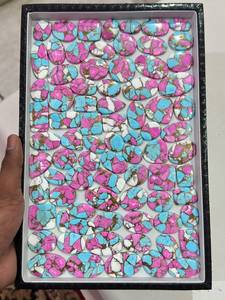 Pierre précieuse en vrac de qualité supérieure AAA, couleur turquoise bonbon, pour la fabrication de bijoux, tailles personnalisables - Product Image 6