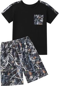 Fashion Men Summer Casual Terry Fabric T-Shirt Shorts <b>Set</b> Quick Dry Breathable Cotton/Polyester Customized Colors Custom Size - Product Image 3