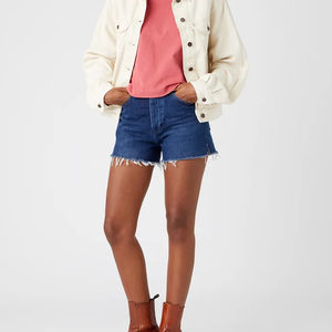 Ropa de Verano para Mujer, Jeans Casuales de Mezclilla, Cintura Alta, Cierre de Botones, Tela Suave y Transpirable para un Estilo Profesional - Product Image 2