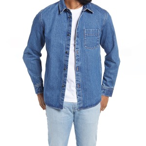 Nouvelle veste en jean en coton pour homme, décontractée, vente en gros d'usine, haute qualité, marque, coupe ajustée, automne - Product Image 1