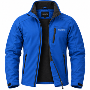 Chaqueta Soft-Shell Personalizada con Logotipo para Hombre |   Chaqueta Impermeable y Cortavientos de Primera Calidad, 95% Poliéster, 5% Elastano, para Senderismo y Caza - Product Image 3