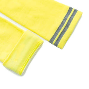 Calcetines Deportivos de Alta Calidad, Color Amarillo y Blanco, Gruesos, de Compresión, con Logotipo Personalizado, Tipo Tubo, para Ciclismo, Baloncesto, Súper Elásticos, para Hombre - Product Image 2