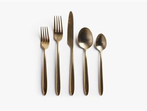 Highly Sales Gold Modern Flatware Set High <b>Mirror</b> Polish Dishwasher Safe Wedding Occasion Metal Cutlery - Product Image 4