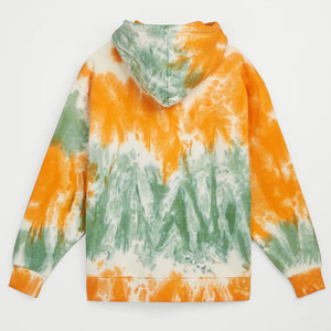 Sweat-shirt à capuche tie-dye pour homme, coupe oversize, vente en gros, pull décontracté tie-dye pour homme - Product Image 3