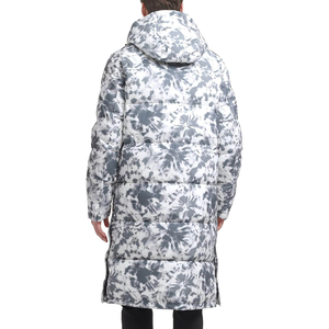 <b>Men's</b> Stand Collar Front Logo Camouflage Hooded <b>Puffer</b> Jacket Windproof Thick Quilted Casual Winter <b>Coat</b> - Product Image 3