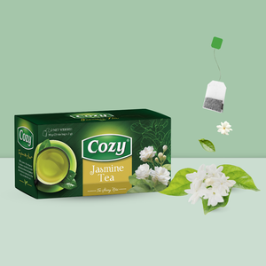 Bolsitas de Té Verde Jazmín con Papel Filtro, Suministro Directo de Fábrica, Té Orgánico Saludable en Bolsitas Redondas - Product Image 6