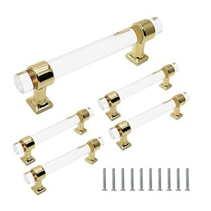 Durable Easy Installation Home And Kitchen Bedroom Furniture Drawer Cabinet Acrylic Handle Wardrobe Door Handle - Product Image 3