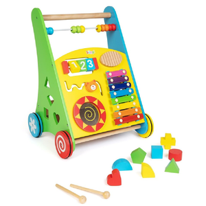 Ensemble d'activités de jardin en bois avec tri de formes, récolte de carottes et vers colorés. Disponible à prix de gros pour l'éducation. - Product Image 2