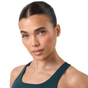 Women's Teal Green <b>Cross</b> Back Tank <b>Top</b> Stretch Fitness Activewear Gym Training Workout Sleeveless Performance Apparel - Product Image 5