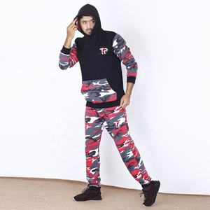 Vente en gros Ensemble de pulls à capuche pour hommes Vêtements de sport décontractés Joggers coupe-vent personnalisés Pantalon de survêtement - Product Image 1
