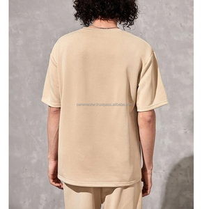 2023 femmes solide blanc été survêtement ensemble tricoté 100% coton à manches courtes tenue de sport décontractée - Product Image 5