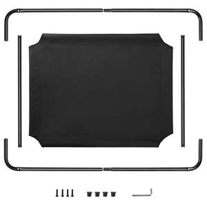 Lit surélevé pour animaux de compagnie de grande taille, lit frais et confortable pour chiens et chats - Product Image 6