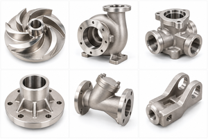 Pièces usinées CNC sur mesure en acier inoxydable et acier au carbone, moulées par investissement de précision OEM - Product Image 6