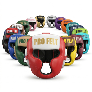 Protector de Cabeza de Boxeo de Primera Calidad, Personalizado con Logotipo Propio, Protección Facial Completa para MMA y Kickboxing, para Hombres y Mujeres, Entrenamiento y Sparring - Product Image 1