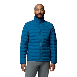 Veste matelassée à capuche pour homme, 340 grammes, nylon, isolée, hiver, chauffante, écologique, légère, chaude, voyage, décontractée - Product Image 5