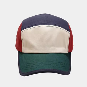 Casquette Snapback Unisexe 6 Panneaux en Toile Color Block Ajustable – Chapeau Décontracté pour Adultes, Idéal Toutes Saisons - Product Image 3