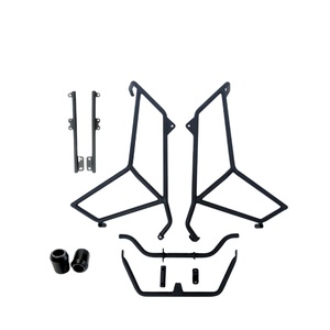 Cubierta Protectora Integral de Acero Inoxidable EX155 para Motocicleta, Protección Contra Impactos para el Bloque Trasero del Motor y las Piernas del Conductor - Product Image 1