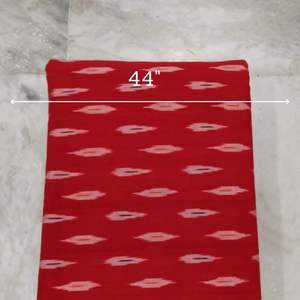 Tela de Algodón Ikat Tejida a Mano, Ecológica, Hecha por Artesanos, Duradera, Suave, Tradicional, Anudada, Lavable, Textil Boho - Product Image 4