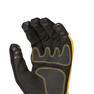 Anti-Vibration Safety Work <b>Gloves</b> Cut-Proof Best Quality Leather Heavy-Duty Adjustable Wristband Impact Level 3 <b>Gloves</b> - Product Image 5
