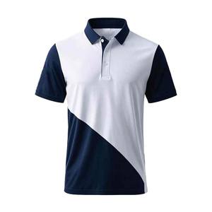 Camiseta de Manga Corta para Hombre, Tela de Forro Polar, Logotipo Personalizado en la Parte Delantera, Impresión Digital, Estilo Casual Transpirable para Golf y Uso al Aire Libre, OEM - Product Image 2