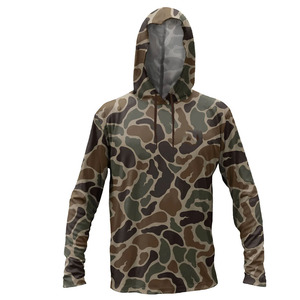 Sweat-shirt à capuche camouflage Real Tree, streetwear, mode urbaine, pull-over, fournisseur de logo personnalisé, vente en gros, OEM - Product Image 1