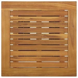 Modern <b>Square</b> Medium <b>Bar</b> <b>Table</b> Black PE Rattan Outdoor <b>Table</b> - Product Image 4