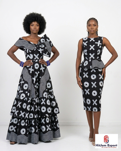 Tela africana estampada al por mayor, 100% algodón, tela Ankara, etiqueta privada, OEM, ODM, fábrica textil, tela para prendas de vestir - Product Image 1