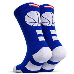 Calcetines de Baloncesto de Compresión Gruesos Personalizados, Calcetines Deportivos con Absorción de Impactos, Calcetines Deportivos de Alta Elasticidad para Hombre y Mujer, OEM - Product Image 1