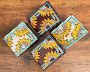 กระเป๋าสตางค์หนังพับสองทบสำหรับผู้ชาย, กระเป๋าสตางค์หนังวัวแท้ความจุขนาดใหญ่หรูหรา2025 - Product Image 4