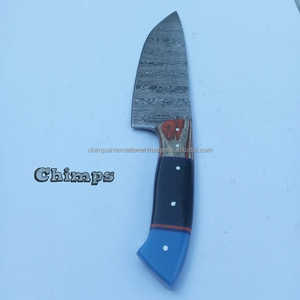 Superior <b>Sharp</b> Stainless Steel Chef <b>Knife</b> Handmade Black Blue Resin Handle Eco-Friendly Custom Brand Hot Selling Kitchen Tool - Product Image 4
