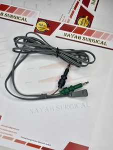 Juego de Cables Bipolares Ellman FFPF Reutilizables de Acero Inoxidable Autoclavables con Certificación CE para Uso Veterinario Compatible con Perros - Product Image 1
