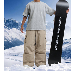 Pantalones de Nieve de Alta Calidad, Holgados, Cortavientos, Impermeables, para Mujer, Estilo Hip Hop, Holgados, Hipster - Product Image 5