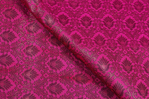 Tela de Brocado de Poliéster con Diseño Floral, Textil de Primera Calidad para Prendas de Moda, Manualidades y Decoración del Hogar - Product Image 4