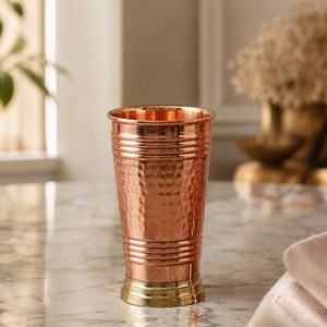 Taza Moscow Mule de Cobre Martillado al por Mayor, Taza de Cobre Puro para Agua, Cerveza y Cócteles, Vaso Artesanal para Bar, Proveedor de Tazas para Beber - Product Image 1