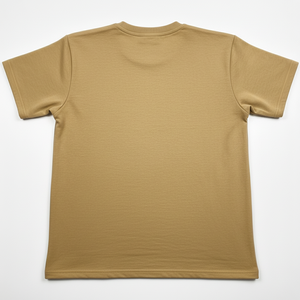 T-shirt personnalisé pour homme en coton 250 g/m² à manches longues avec impression 3D en mousse gonflée, logo personnalisable, tissu tricoté - Product Image 3