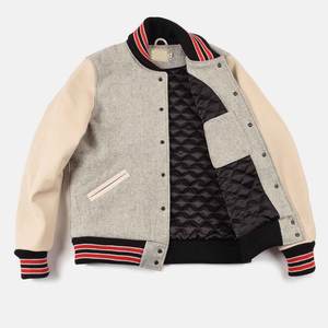 Chaqueta Varsity Cómoda para Hombre, Chaqueta de Béisbol a la Moda, Tacto Suave y Calidad Premium - Product Image 2