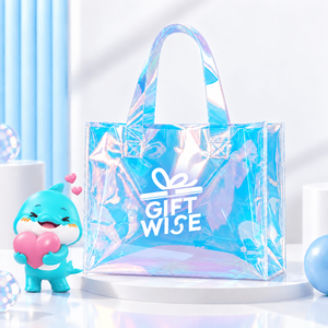 Sac fourre-tout en PVC avec logo personnalisé, impression holographique UV, impression à l'écran pour cadeaux d'entreprise, événements, marchandises, faible MOQ, fabriqué en Thaïlande - Product Image 4