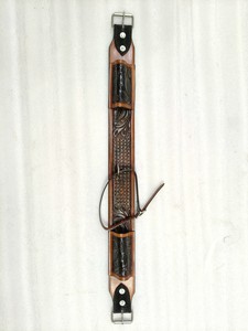Hot Sale Authentic Western Saddle Leather Girth Horse Bucking Strap Customizable Colors Sizes ADEEFA Brand Horse <b>Equestrian</b> - Product Image 3