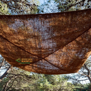 Couverture de pergola rustique en fibre de coco naturelle tressée, respirante et écologique, pour terrasse et café - Product Image 3