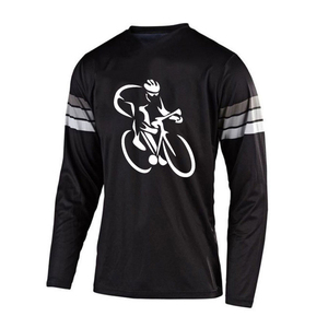 Jersey Personalizado de Manga Larga para Ciclismo de Montaña, Sublimado, Camiseta de Motocross de Secado Rápido, Ropa para Ciclismo de Montaña - Product Image 1