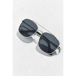 <b>Trendy</b> Metal Oval <b>Sunglasses</b> for Men and Women UV Protection Fashion Shades - Product Image 1
