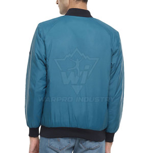Veste bomber homme élégante et urbaine, légère, zippée, décontractée, style streetwear, respirante, pour tous les jours. - Product Image 3