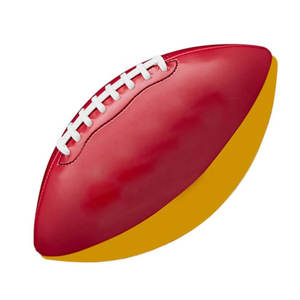 Balón de Rugby para Práctica en Exteriores, Resistente a la Intemperie, Balón de Rugby para Partidos y Entrenamientos, Balón de Rugby Cosido a Mano de Primera Calidad - Product Image 5