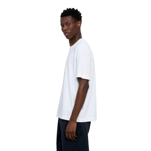 T-shirt uni à col rond et manches courtes pour homme, coupe droite classique, en jersey, fournisseur de vêtements personnalisés OEM en gros - Product Image 1