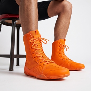 Dumela Adult Customizable Boxing <b>Boots</b> Leather <b>High</b> <b>Top</b> Training Shoes Eco-Friendly Breathable Comfortable Durable - Product Image 4
