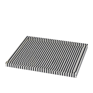 Bandeja de diseño de alta calidad con incrustaciones de hueso, bandeja de servir colorida con incrustaciones de hueso y asa, bandejas decorativas al mejor precio de fábrica. - Product Image 3