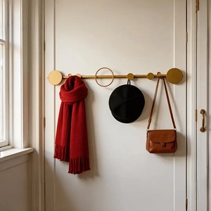 Gancho de Pared en Forma de U de Metal, Soporte para Colgar, Organizador de Almacenamiento - Product Image 1