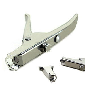 Pinzas Activadoras de Cápsulas Dentales Ergonómicas de Acero Inoxidable, Herramienta Manual de Laboratorio de Ortodoncia, Plateadas, Certificación CE Clase I, de 3 Mandíbulas - Product Image 1