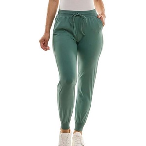 High Waist Wide Leg Joggers Winter Thickened Fitness Sweatpants Breathable 4-Way <b>Stretch</b> Cotton Fleece <b>Women</b> Jogger Pants - Product Image 3
