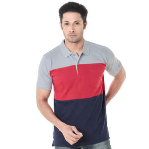 Polo Elástico Esencial para Hombre, Tejido Transpirable, Estilo Casual Elegante, Ajuste Cómodo - Product Image 1